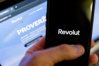 Britanija JAV Bankai Revolut