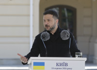Zelenskis Ukraina Rusija Oro Uostas Kyjivas Apšaudymas