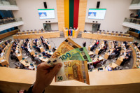 Seimas Įstatymas Vyriausybė GPM Palūkanos Neapmokestinamos Riba