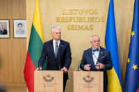 Nausėda Olekas Seimas Prezidentas Mokesčiai Akcizai