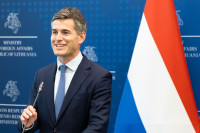 Nyderlandai Ministras Budrys Rusija Spaudimas