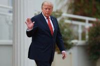 Donaldas Trumpas Melania Trump Airija JAV