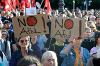 Vokietija demonstracijos AfD