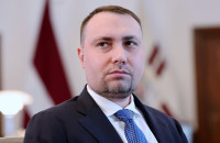 Karas Ukraina Rusija JAV Derybos Budanovas