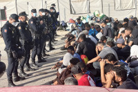 Ispanija Seuta Migrantai Marokas Šiaurės Afrika Sanchezas