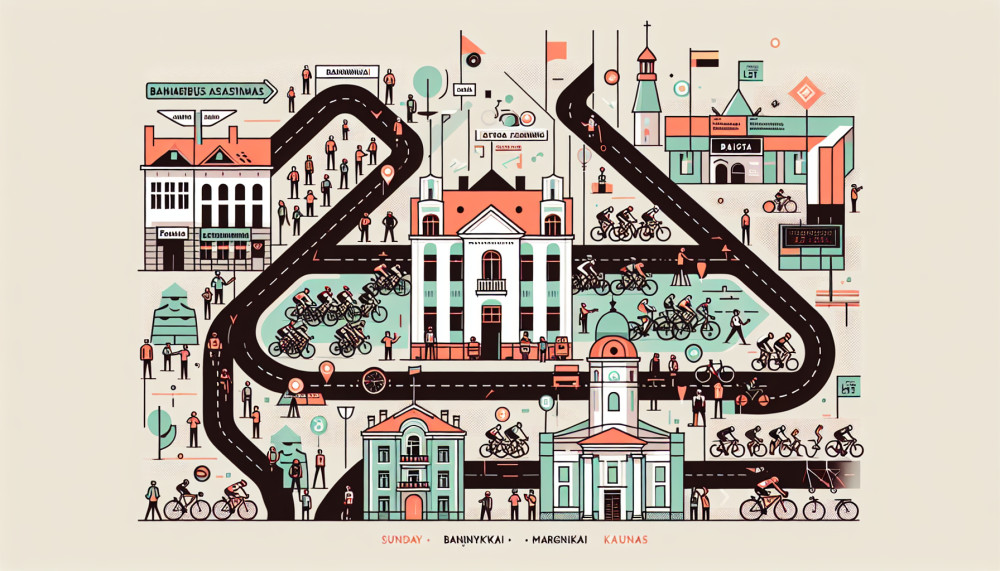 Dviratininkai Lenktynės Kaunas