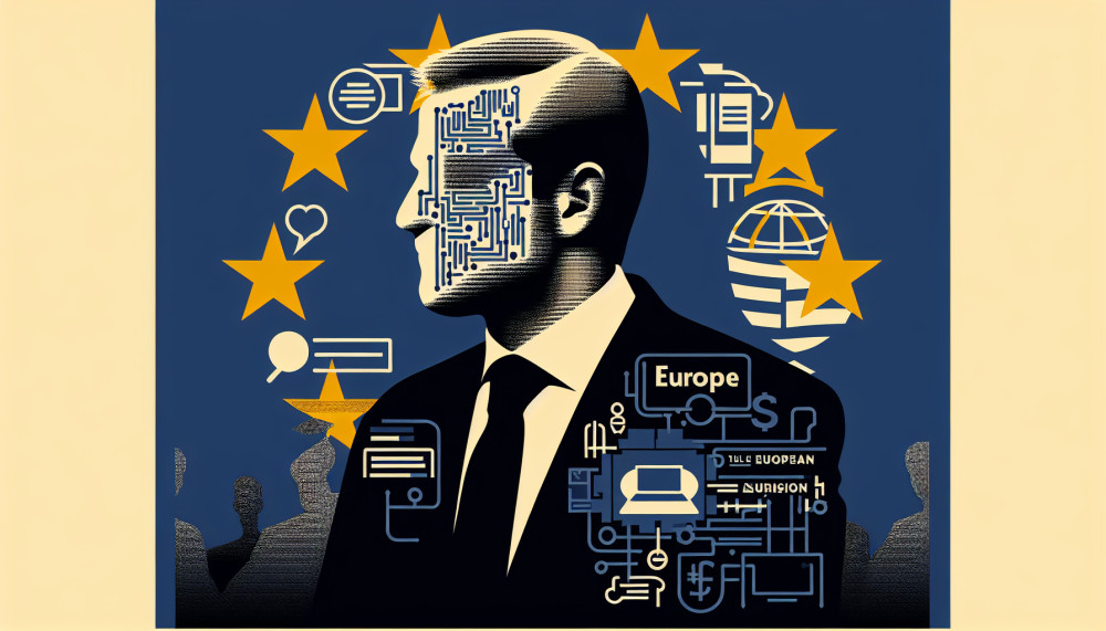 Diplomatija ES JAV Verslas Iniciatyva Technologijos Muskas Trumpas