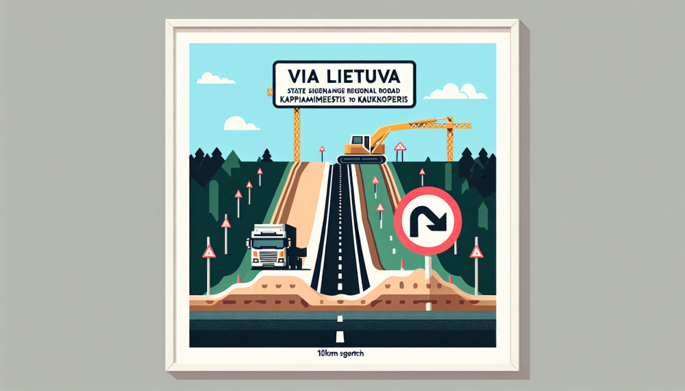 Keliai Lenkija Via Lietuva Remontas
