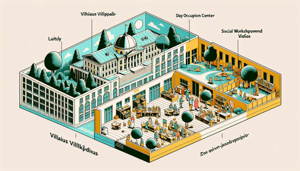 Vilkpėdė Vilnius Socialinės Dirbtuvės Dienos Užimtumo Centras