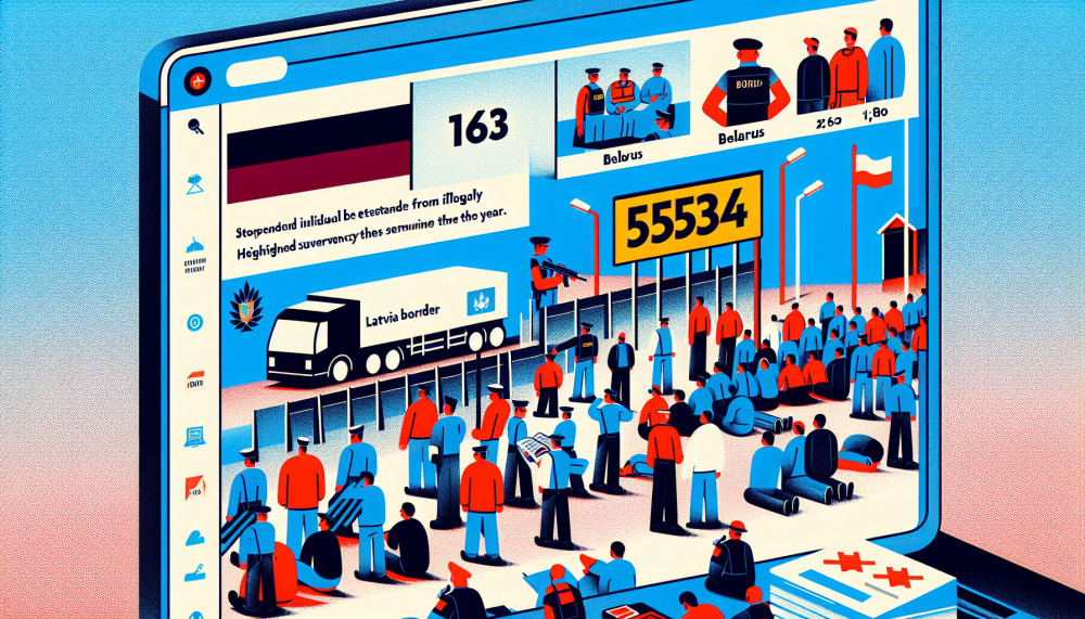 Latvija Baltarusija Migrantai