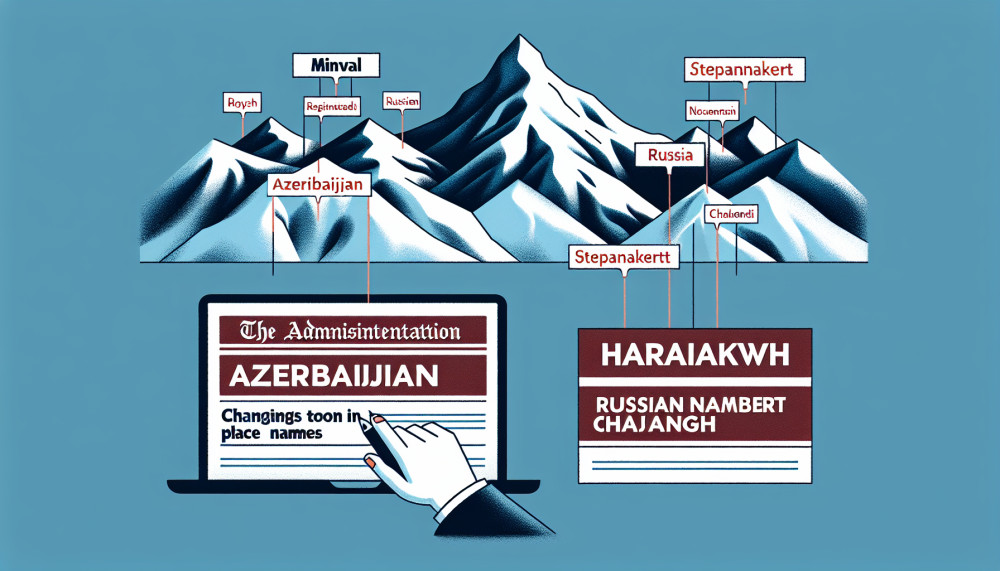 Diplomatija Azerbaidžanas Rusija Karabachas Vietovardžiai Ginčas
