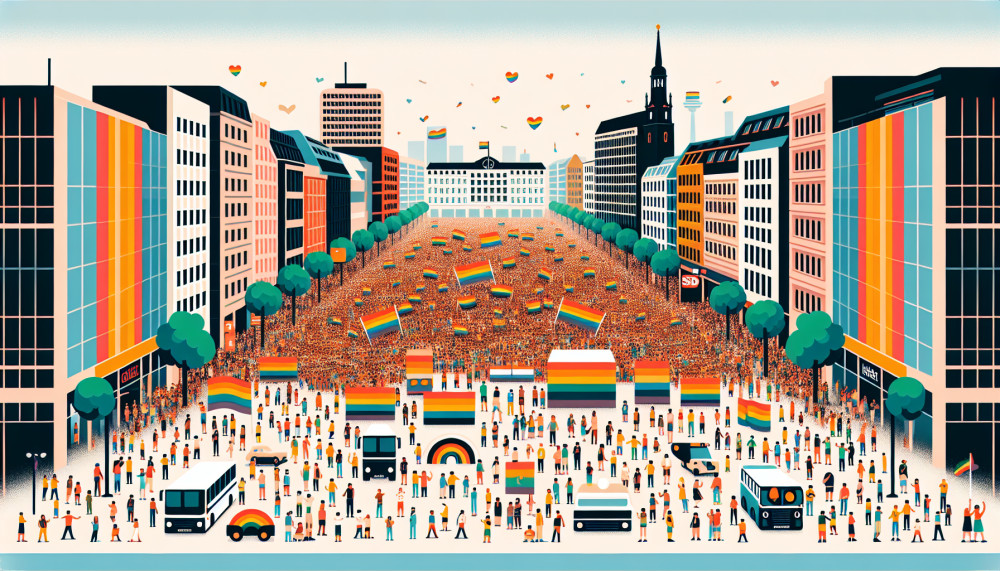 Vokietija Hamburgas Pride Paradas Rekordas