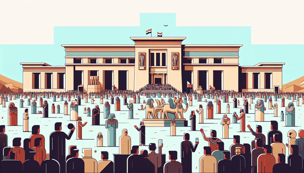 Egiptas muziejus GEM faraonas atidarymas