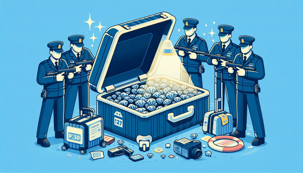 Vokietija Frankfurtas Oro Uostas Muitinė Keleivis Deimantai