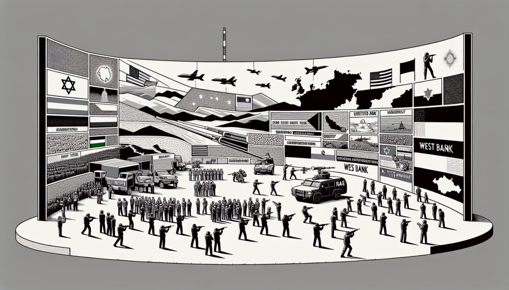 Izraelis Palestiniečiai Vakarų Krantas Gyvenvietės Nausėdijos