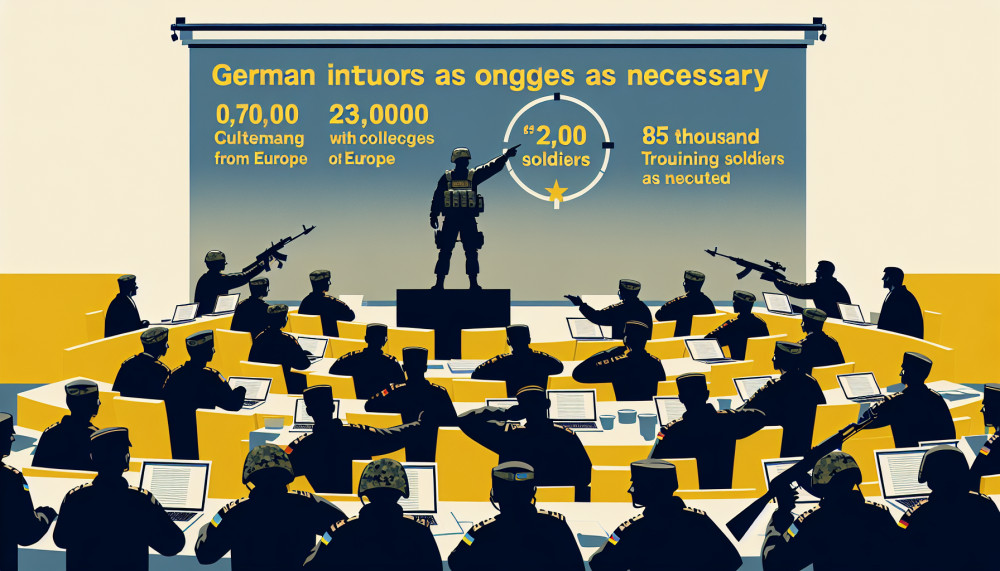 Ukraina Kariai Mokymas Vokietija Europa
