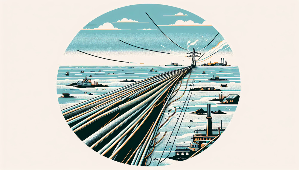 Latvija Liepoja kabelio pažeidimas