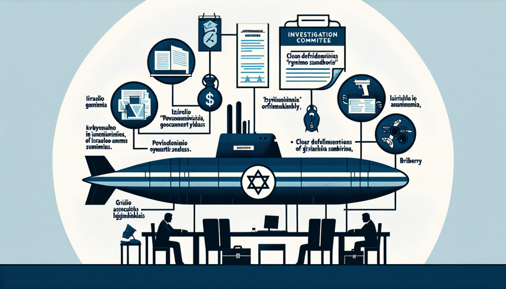 Izraelis Vokietija povandeniniai laivai korupcija