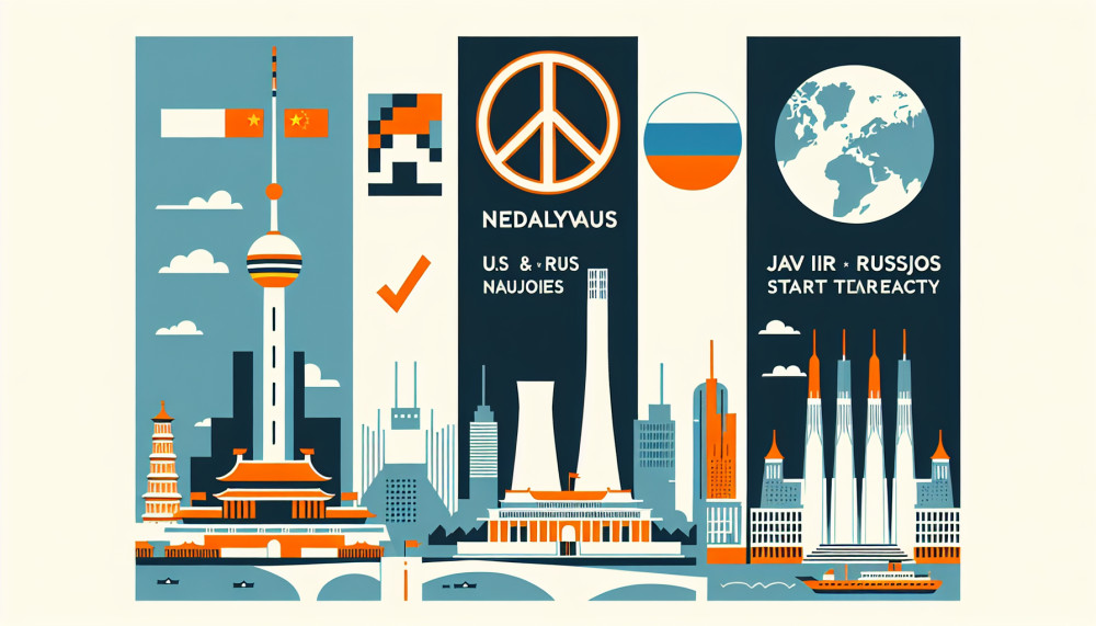 Kinija Branduolinės Derybos Naujoji START Sutartis Rusija JAV