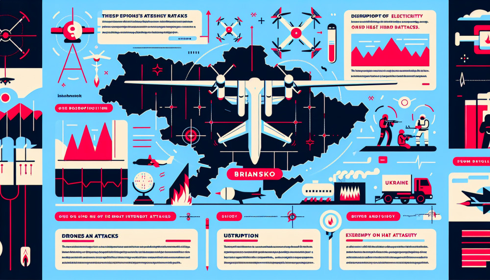 Dronai Ukraina Rusija Brianskas Elektra