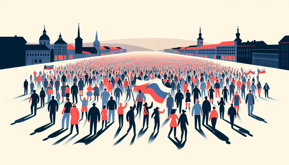 Paveldas Čekija Demonstracija