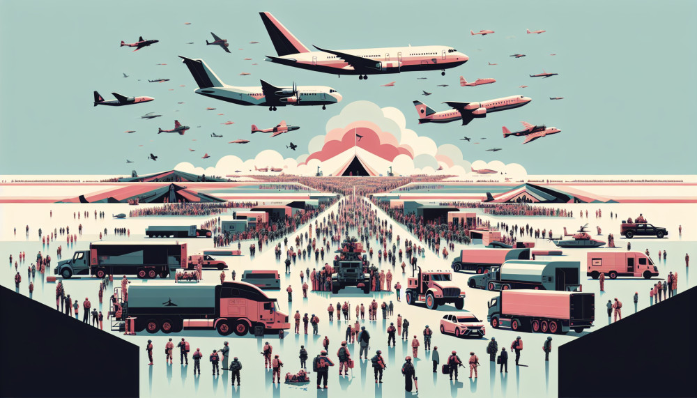 Premjerė Evakuacija Artimieji Rytai