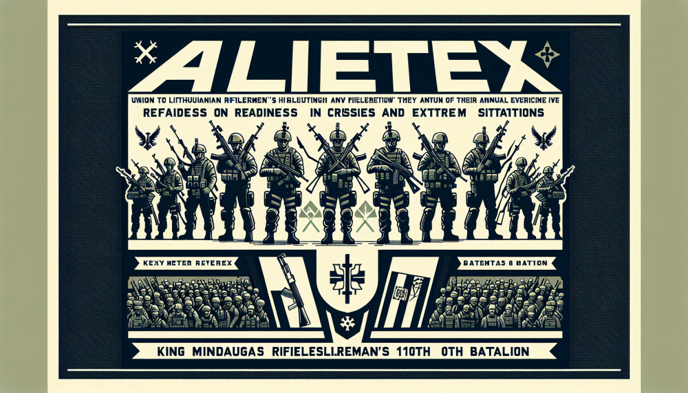 Kaunas Šauliai Pratybos Alertex