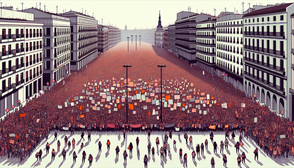 konfliktas Artimieji Rytai Ispanija demonstracijos Sanchezas Trumpas