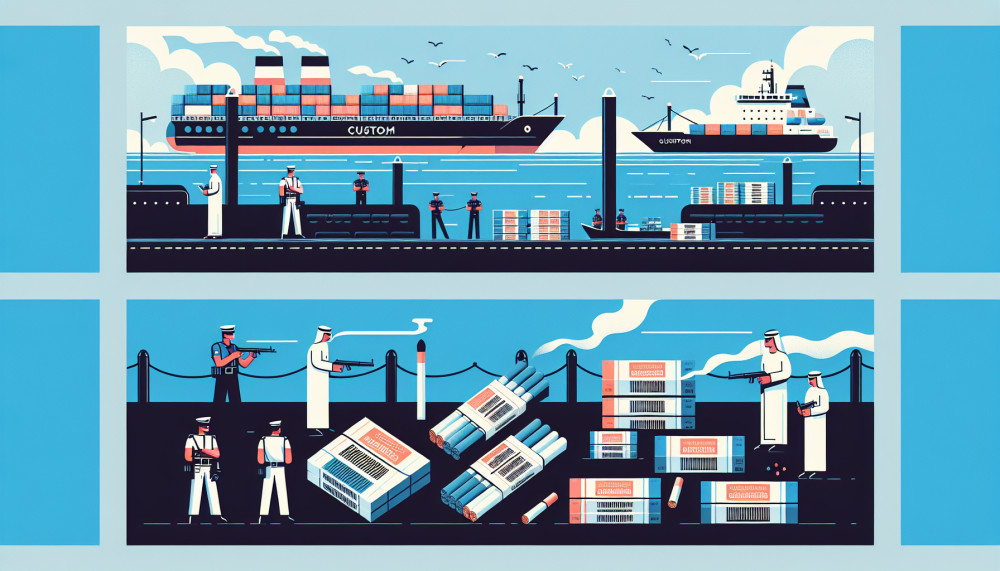 MKT Kontrabanda Cigaretės Klaipėda Jūrų Uostas JAE