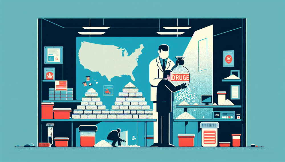 Teisėtvarka Meksika JAV Narkotikai Fentanilis Gamyba Konfiskavimas