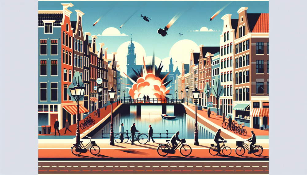 Kriminalai Nyderlandai Amsterdamas Sprogimas Žydų Mokykla Merė Halsema