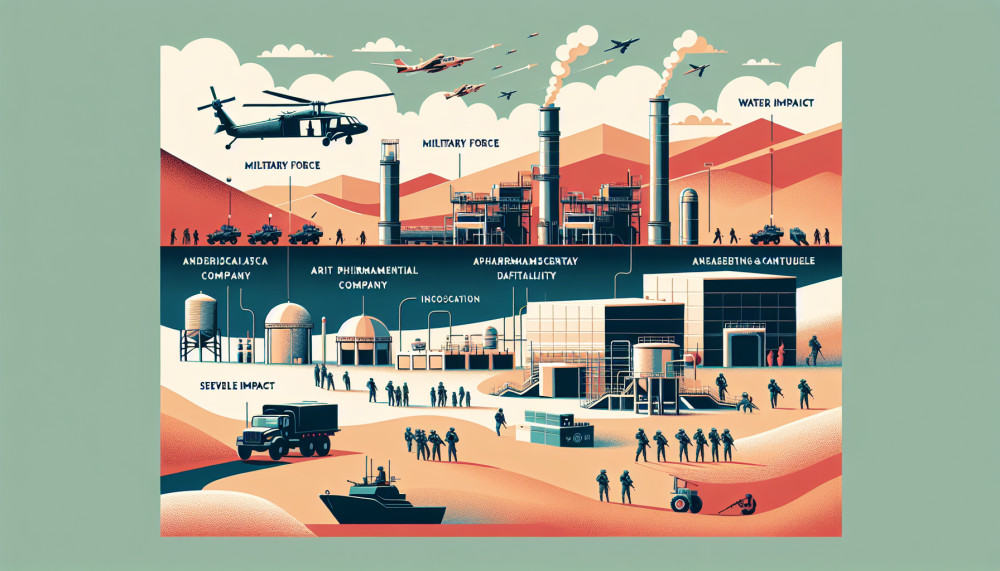 Karas Iranas Įmonės Atakos Farmacija Gėlinimas Kultūra Pramonė