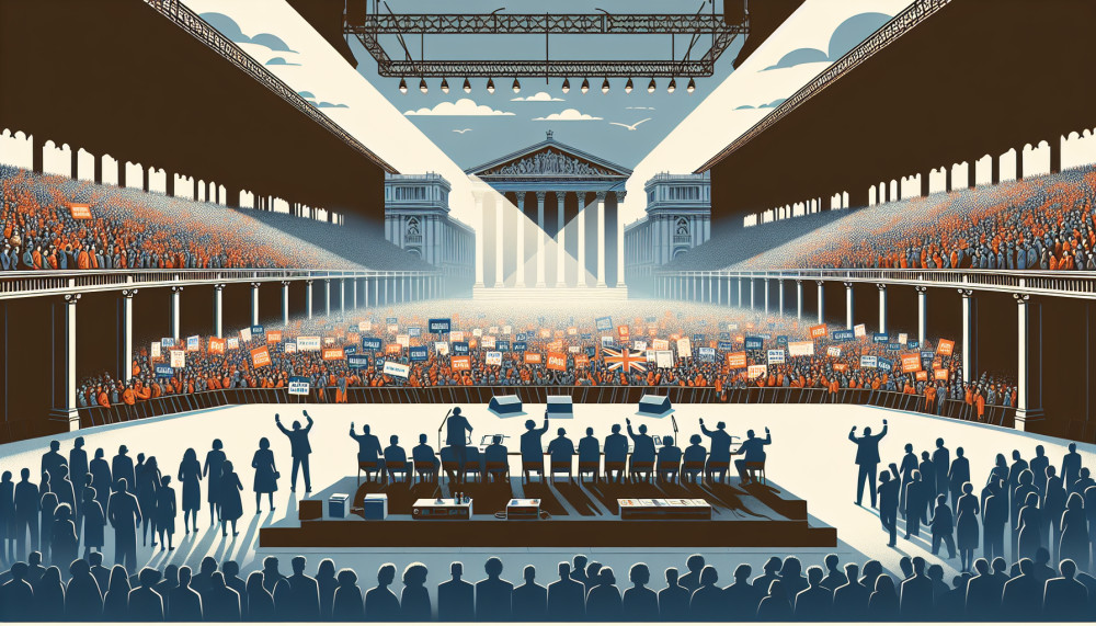 Vengrija Mitingas Koncertas Opozicija Rinkimai Orbanas Magyaras