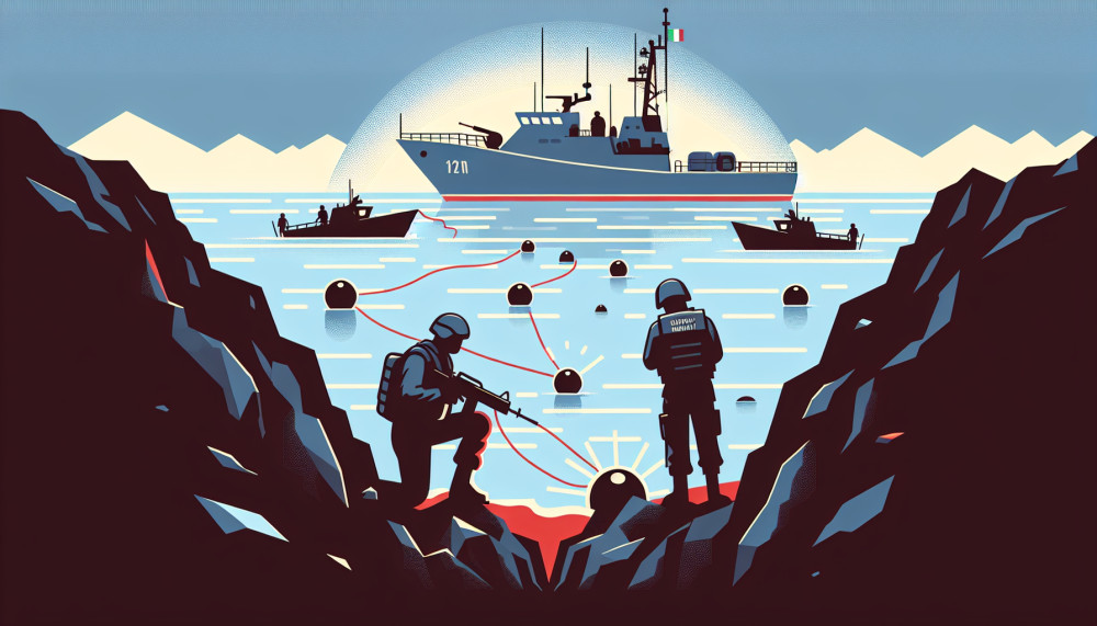 JAV Laivai Iranas Hormuzo Sąsiauris Minos Valymas