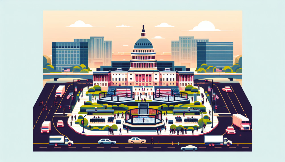 JAV Trumpas Sportas UFC Turnyras Baltieji Rūmai Jubiliejus US sports UFC