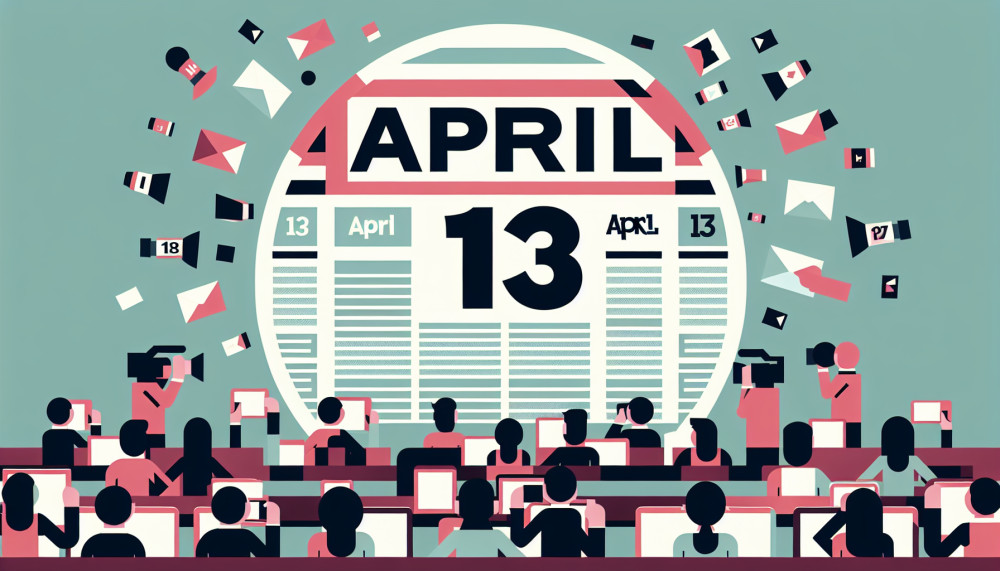 Kas Kur Kada Balandžio 13