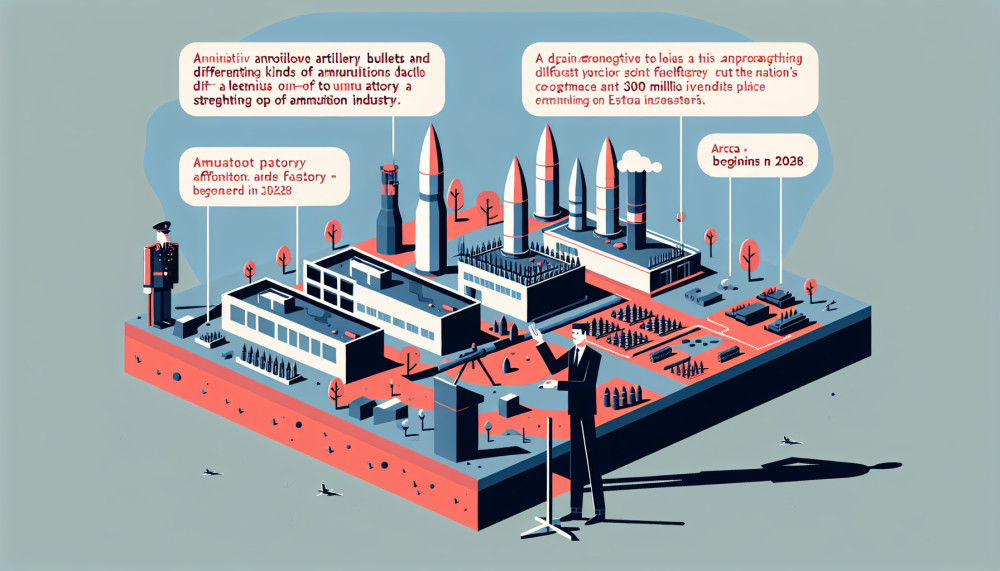 Šaudmenys Turkija Estija Gamykla