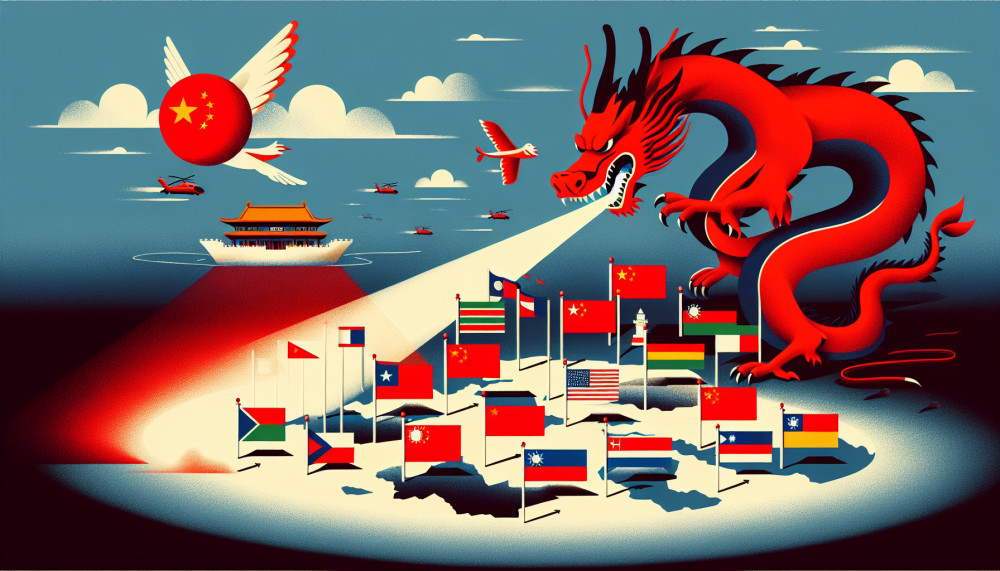 JAV Kinija Taivanas Lai Ching-te Kelionė Esvatinis Afrika Spaudimas