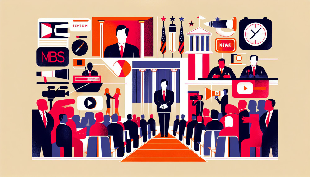 JAV korespondentų vakarienį Trumpas Obama