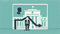 Ekonomika JAV Fed Infliacija Palūkanų Normos Mažinimas Powellas Trumpas