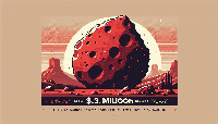 Aukcionas Marsas Meteoritas