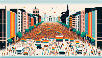 Vokietija Hamburgas Pride Paradas Rekordas