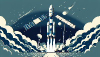 Raketa Kosmosas Palydovas Iškėlimas
