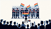 Vengrija LGBTQ Pride Draudimas Orbanas