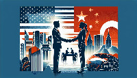 JAV Kinija Trumpas Xi Jinpingas Taivanas